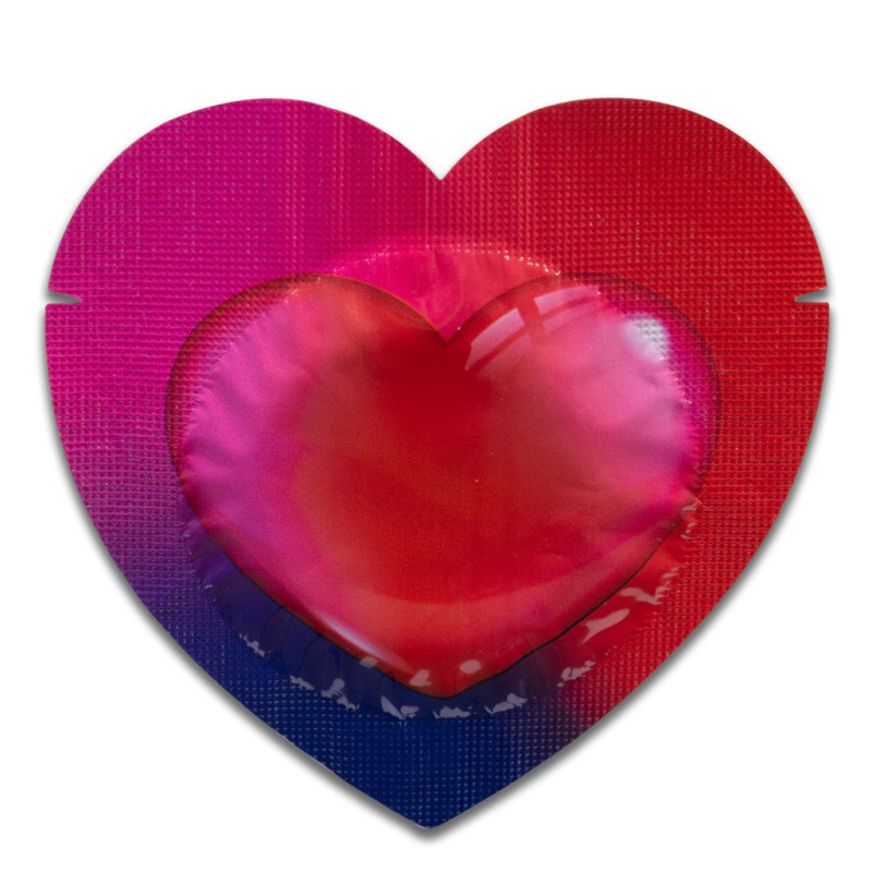 Латексні презервативи Pasante Heart
