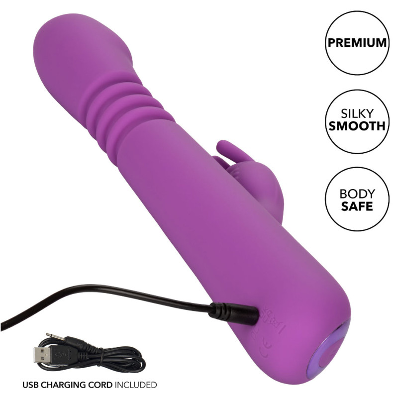 Вібратор кролик з фрикціями CalExotics Jack Rabbits Elite