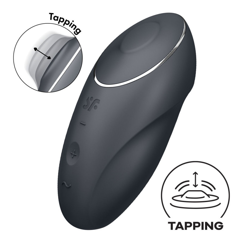 Вібратор для клітору Satisfyer Tap & Climax 1