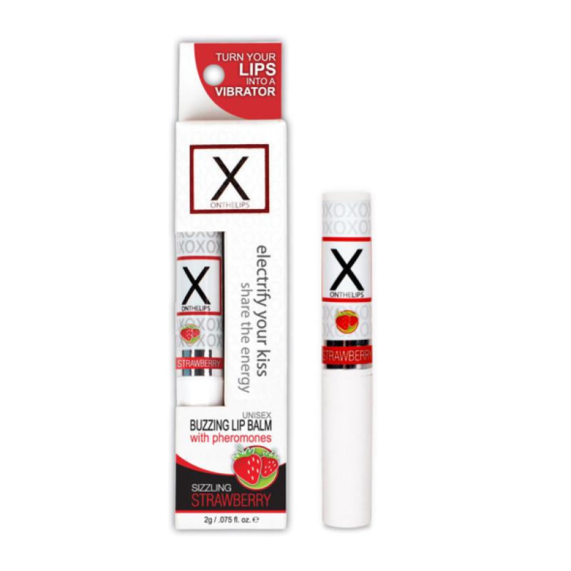 Бальзам для минета с эффектом вибрации Sensuva X On The Lips