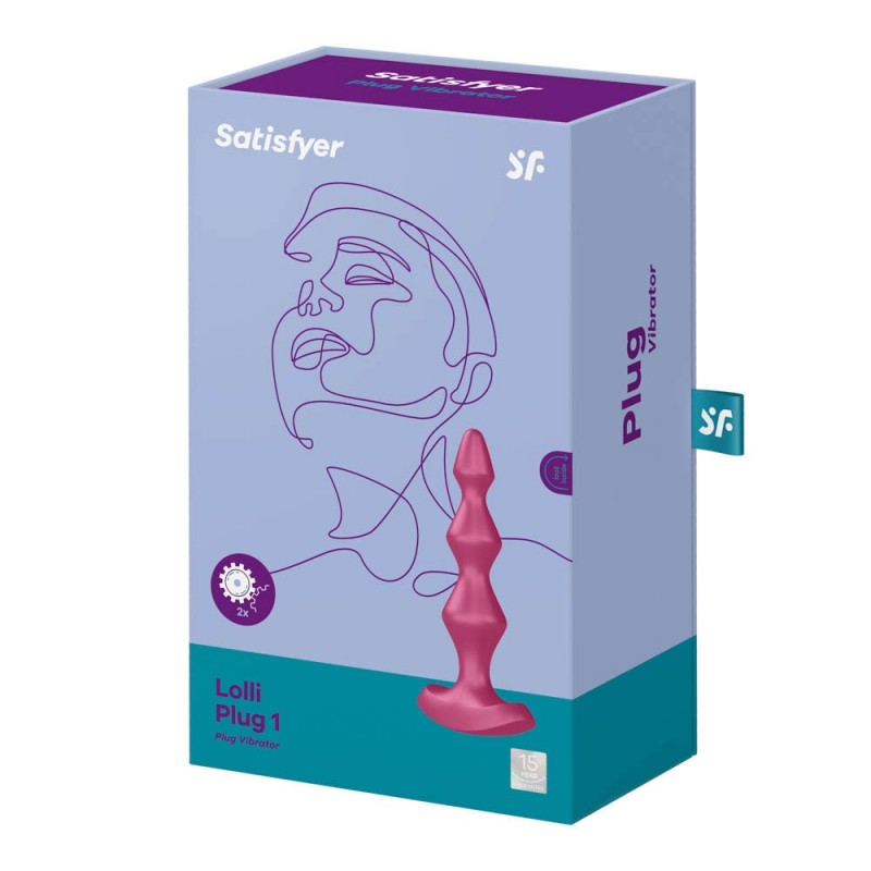 Анальний стимулятор з вібрацією Satisfyer Lolli-Plug 1
