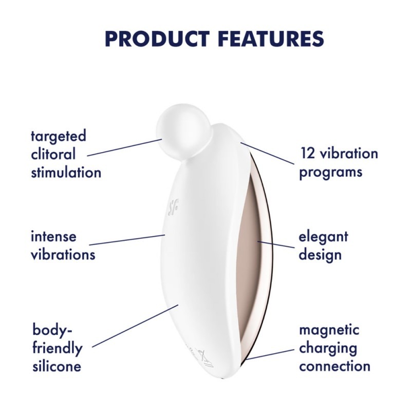 Клиторальный вибратор Satisfyer Spot On 2