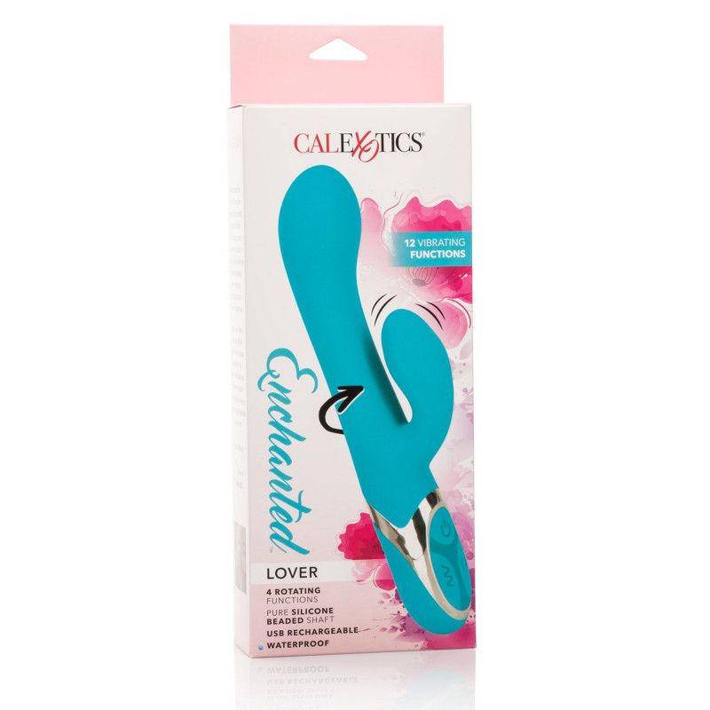 Вібратор кролик з ротацією CalExotics Enchanted Lover