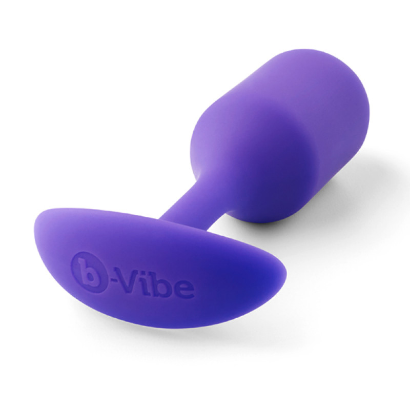 Анальная пробка со смещенным центром тяжести B-Vibe Snug Plug 2
