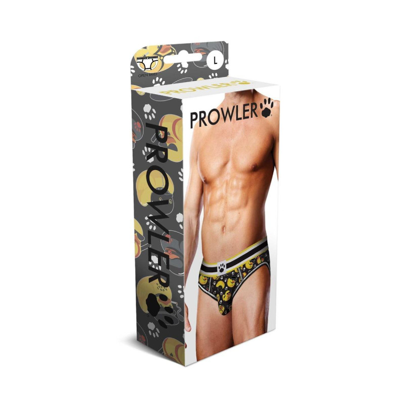 Чоловічі труси-сліпи з відкритою попою Prowler BDSM Rubber Ducks Open Brief