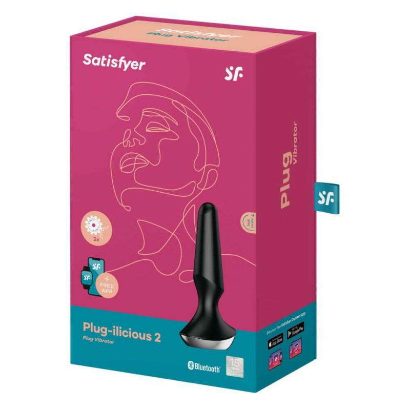Анальна пробка з вібрацією Satisfyer Ilicious 2