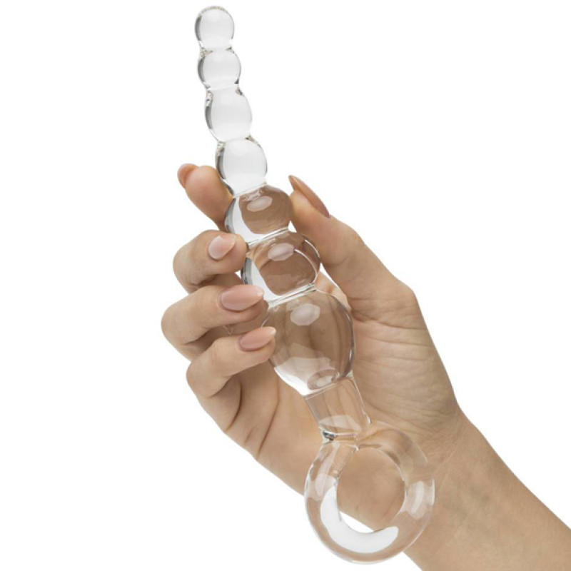Скляні анальні кульки Icicles No.67