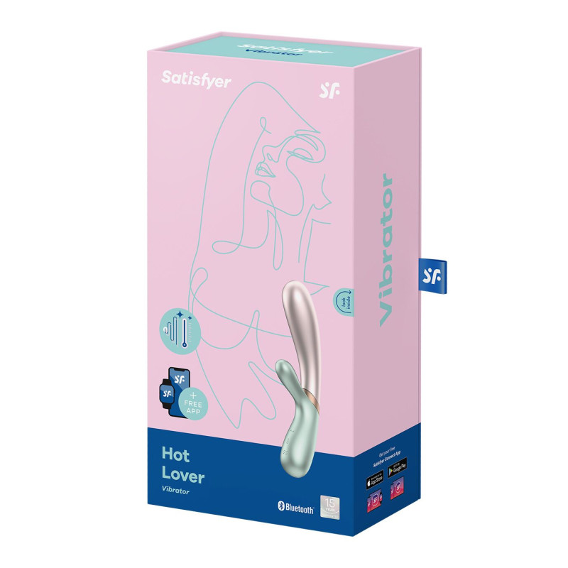 Вібратор кролик із підігрівом Satisfyer Hot Lover
