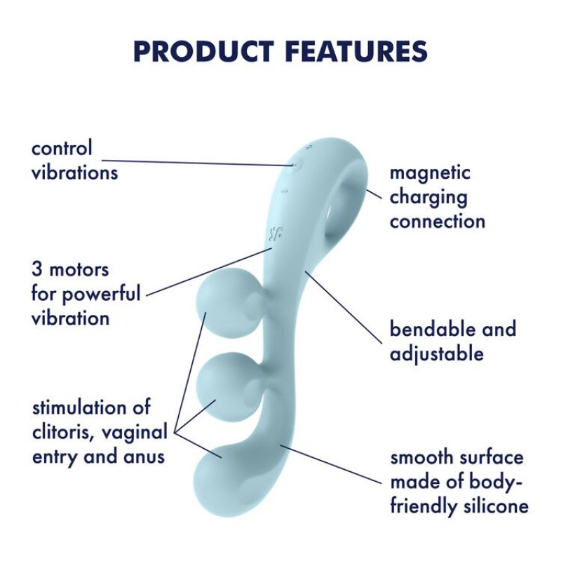 Вібратор Satisfyer Tri Ball 2