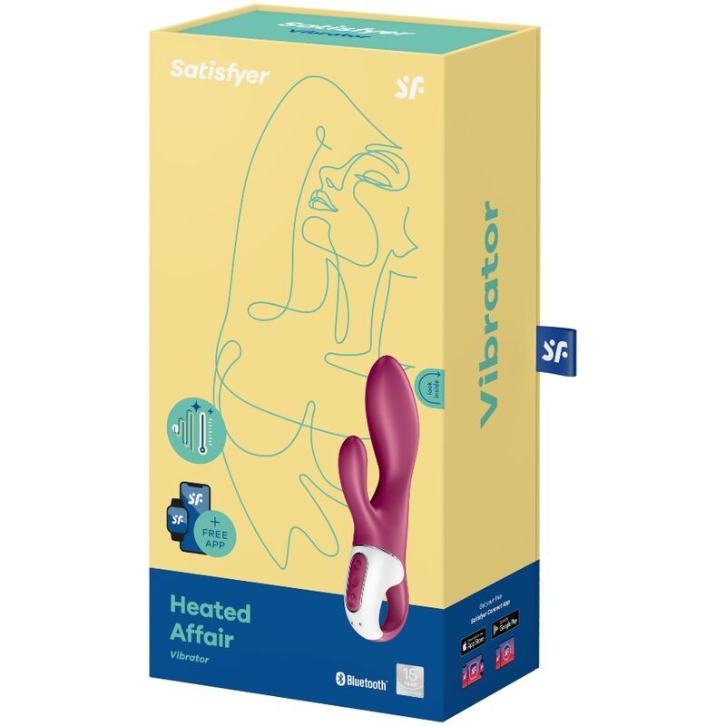 Вібратор кролик з підігрівом Satisfyer Heated Affair