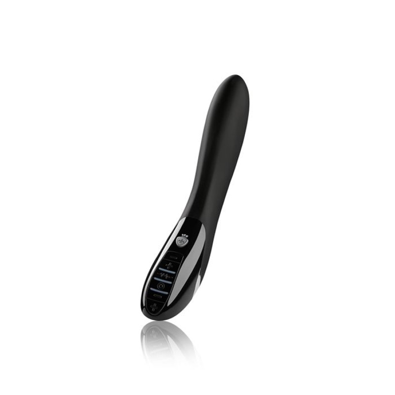 Вибратор с электростимуляцией Mystim Electric Eric eStim Black