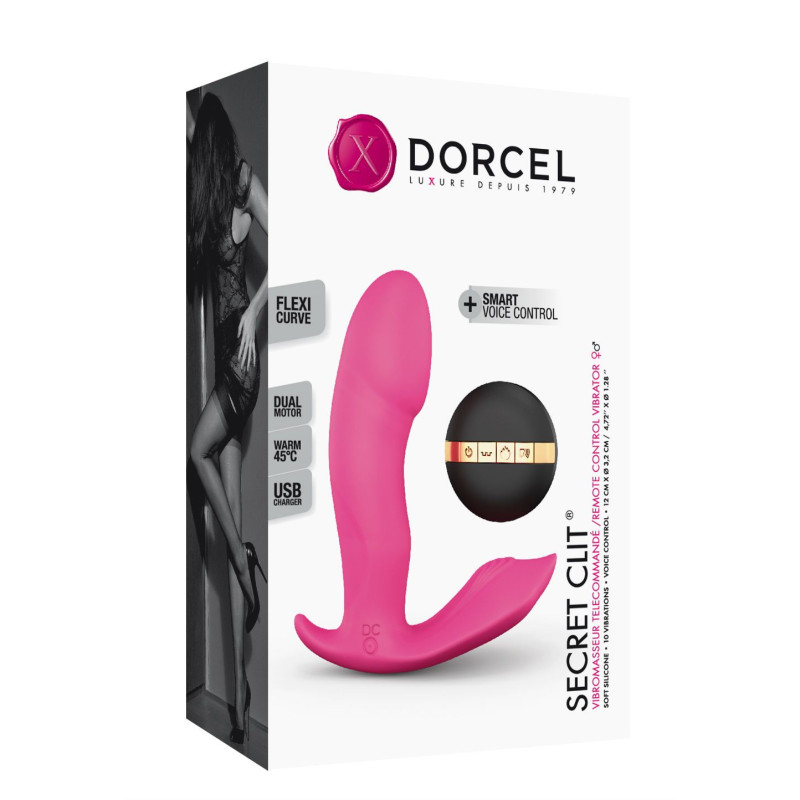 Вібратор Dorcel Secret Clit з пультом