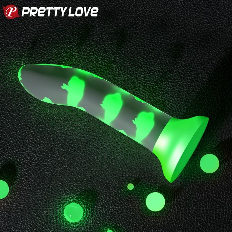 Фаллоимитатор светящийся в темноте Pretty Love