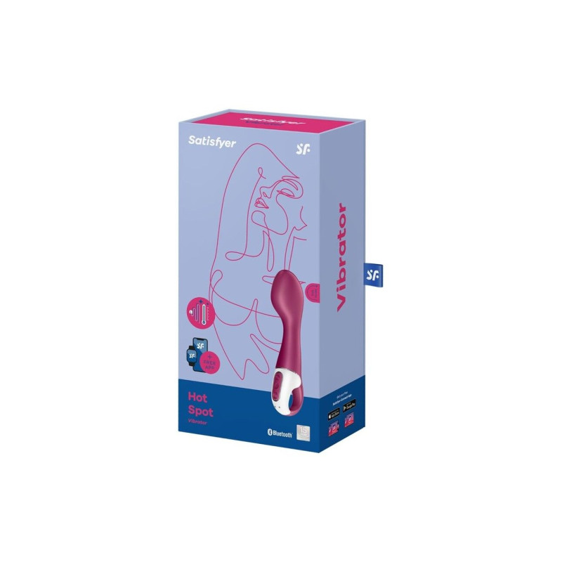 Вібратор з підігрівом для зони G Satisfyer Hot Spot