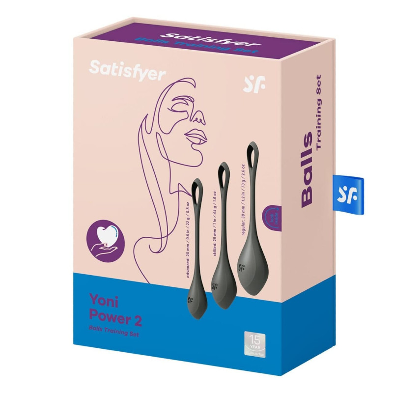 Набір вагінальних кульок Satisfyer Yoni Power 2