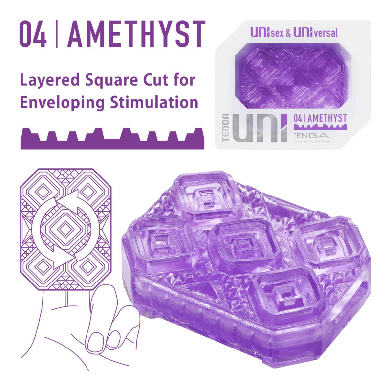 Мастурбатор 2 в 1 Tenga UNI