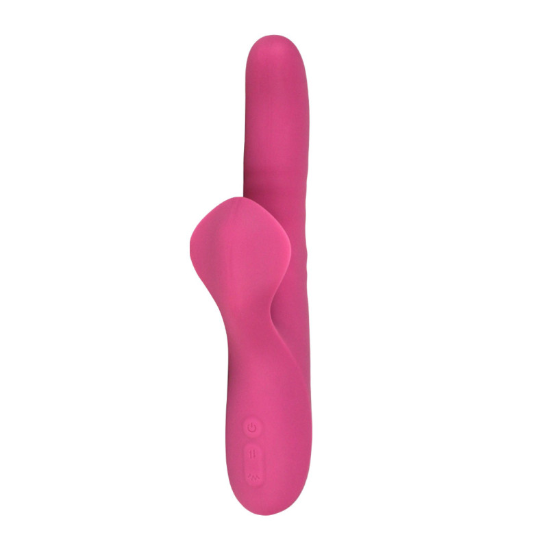 Вібратор кролик з фрикціями та масажними кульками TOYJOY Venus