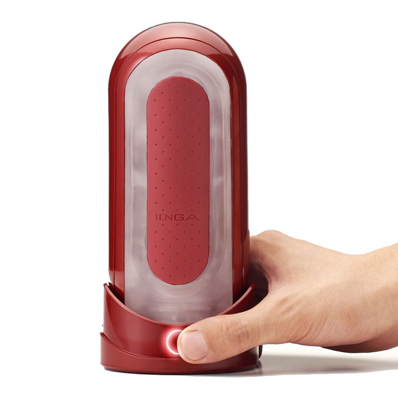 Мастурбатор с подогревом Tenga Flip Zero Red