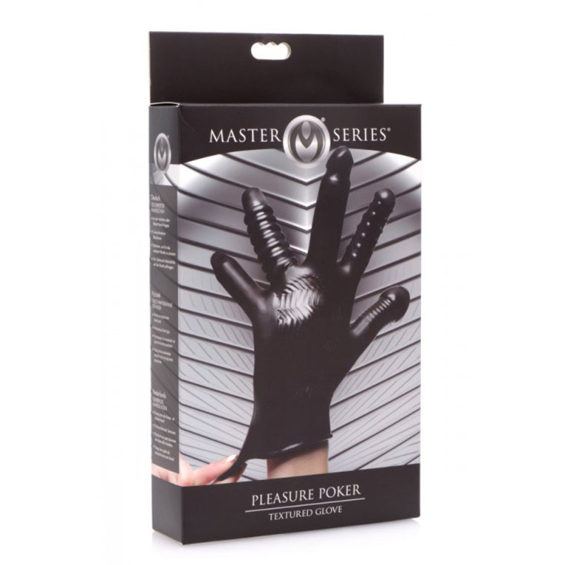 Рельефная перчатка Master Series Pleasure Poker