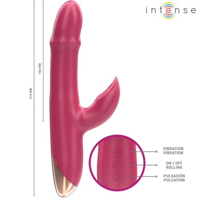 Вібратор кролик 3в1 INTENSE - CHLOE