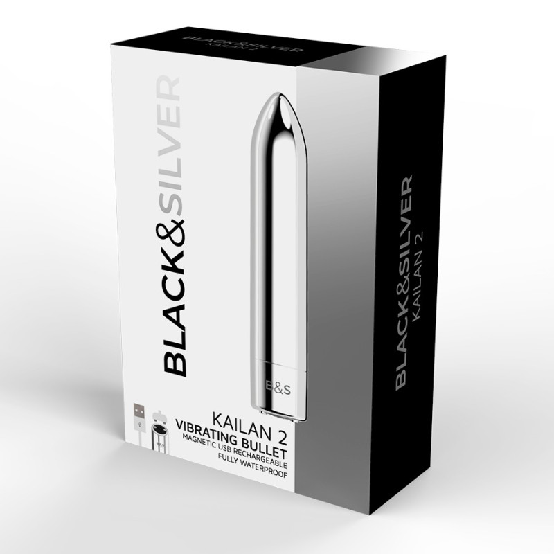 Вібропуля Black&Silver Bullet Kailan 2