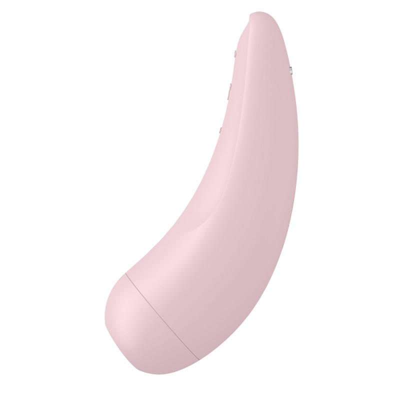 Вакуумний смарт-стимулятор з вібрацією Satisfyer Curvy 2+