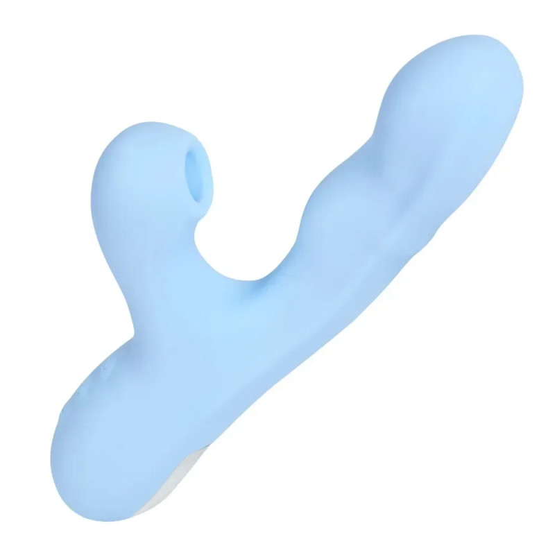 Вібратор-кролик BeYourLover Rosubi з вакуумом, ротацією і підігрівом