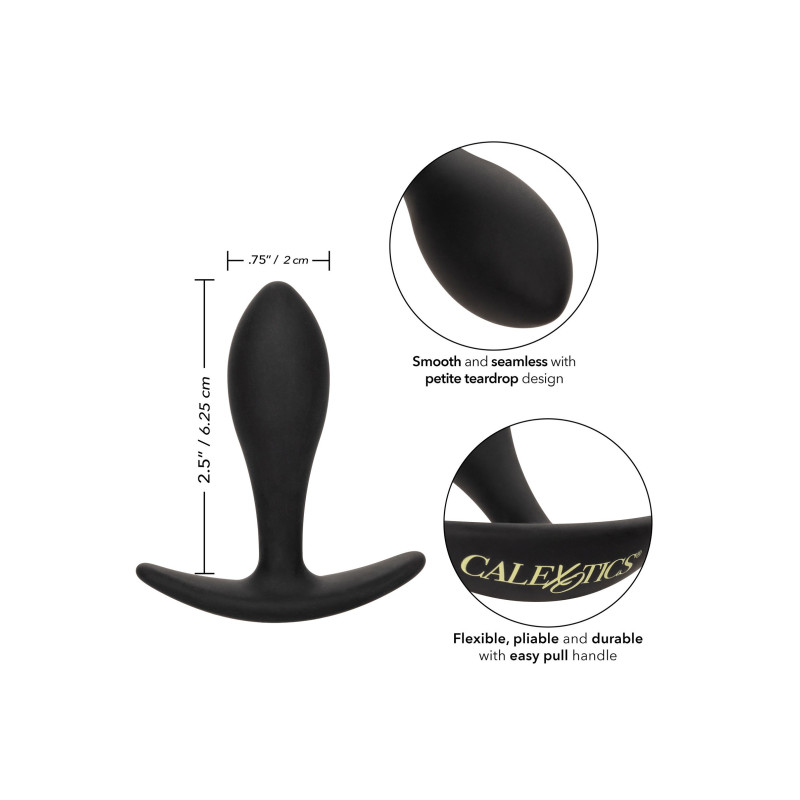 Силіконова анальна пробка CalExotics Boundless Teardrop