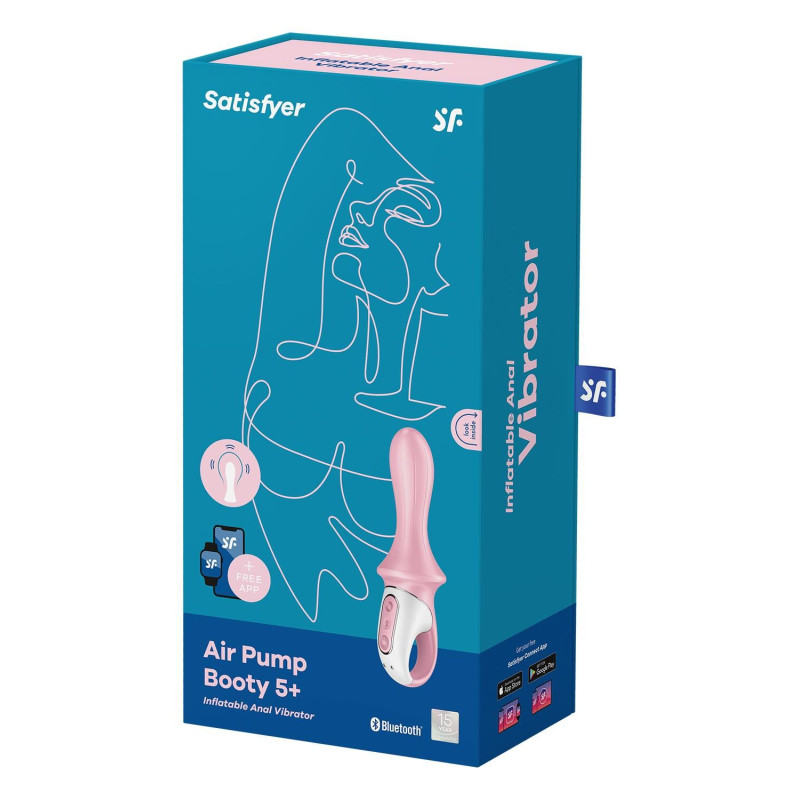 Анальный стимулятор Satisfyer Air Pump Booty 5+