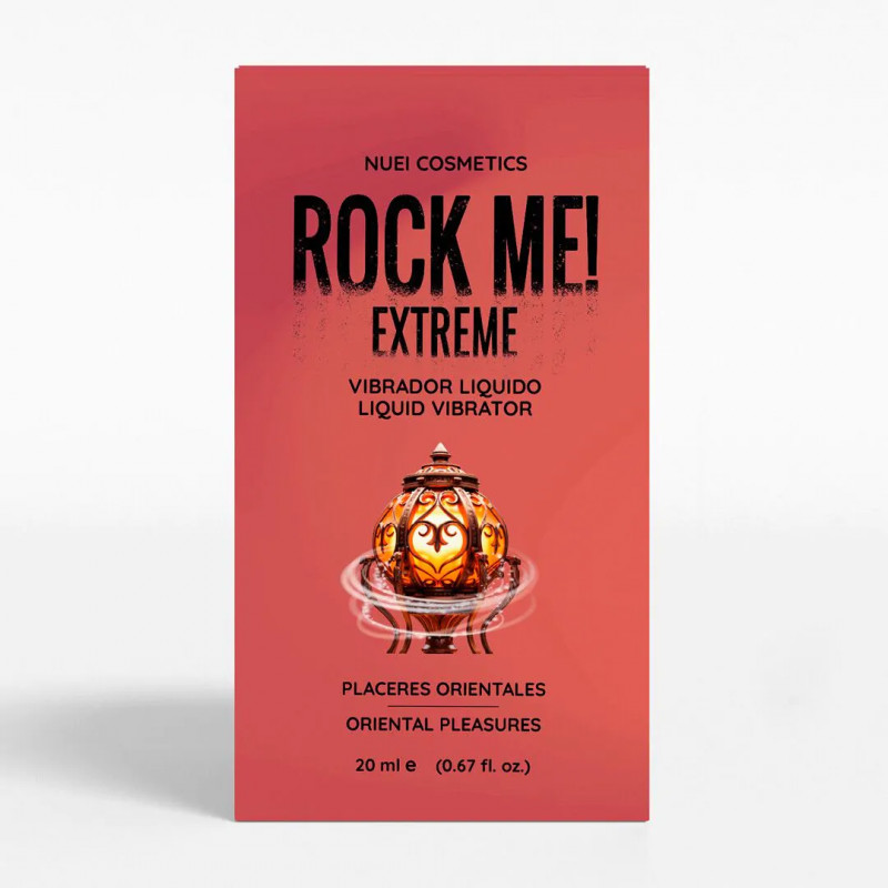 Рідкий вібратор Nuei ROCK ME!, зі смаком східні прянощі