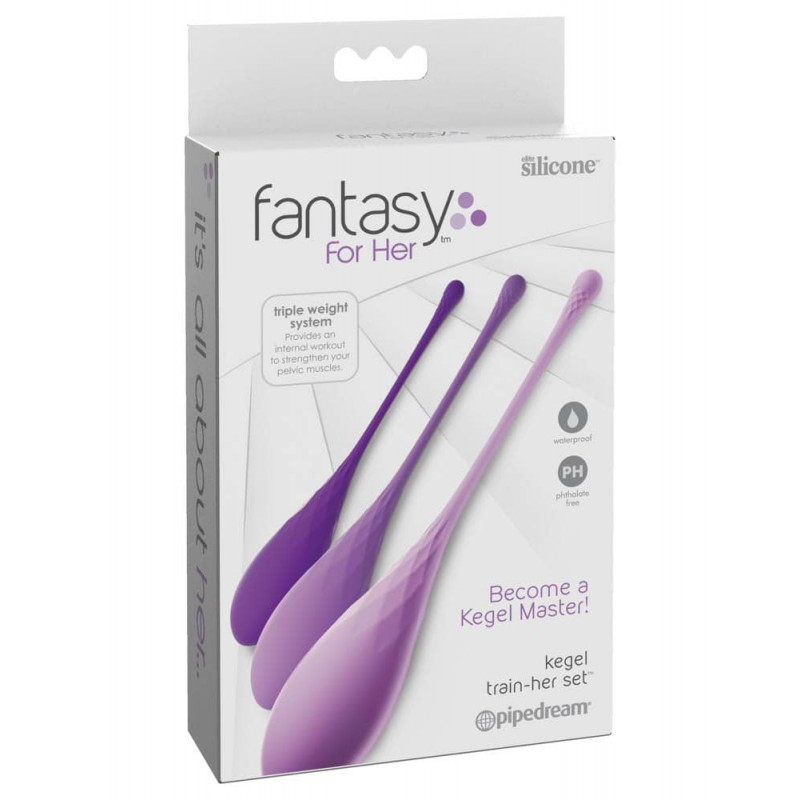 Набір вагінальних кульок Fantasy For Her Kegel Train-Her Set