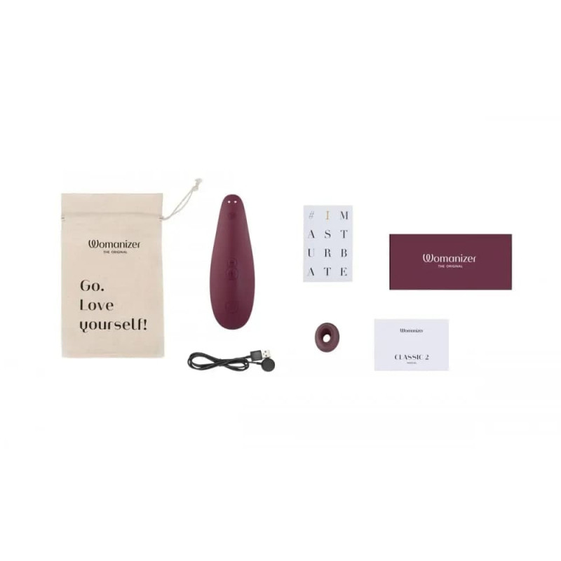 Вакуумний кліторальний стимулятор Womanizer Classic 2