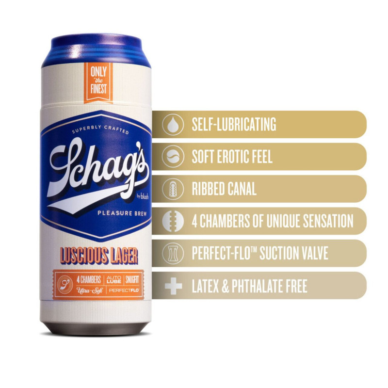 Мастурбатор - банка пива Luscious Lager