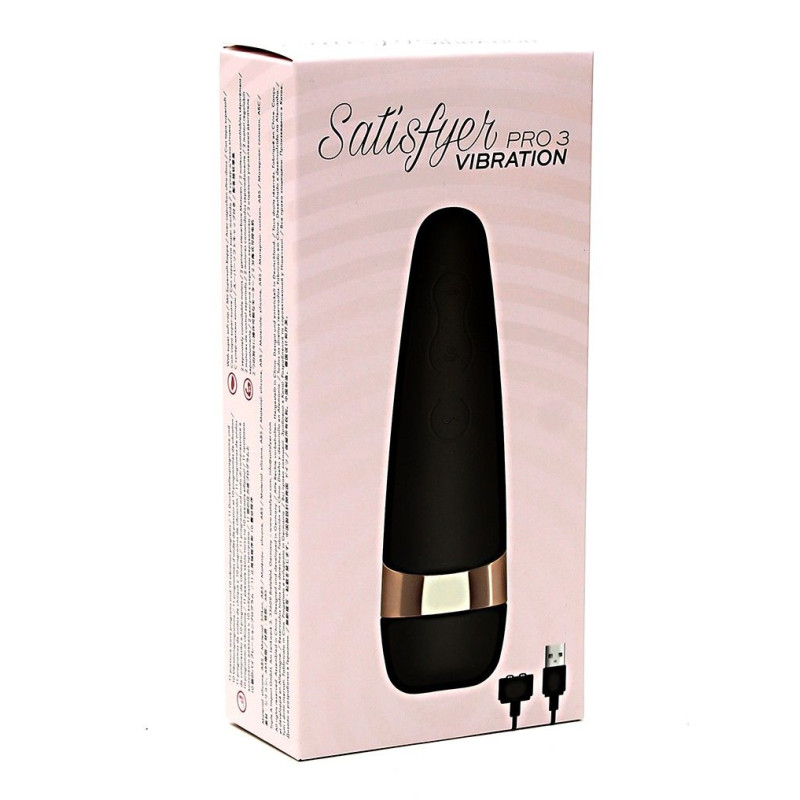 Вакуумний стимулятор з вібрацією Satisfyer Pro 3 Vibration