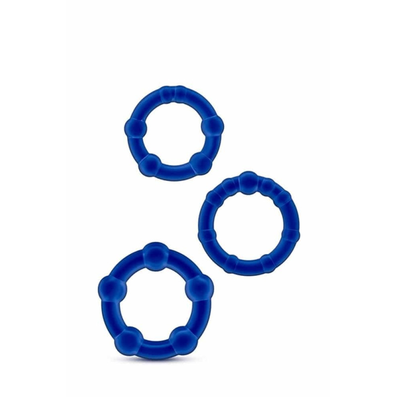 Набір ерекційних кілець Blush Stay Hard Beaded Cockrings