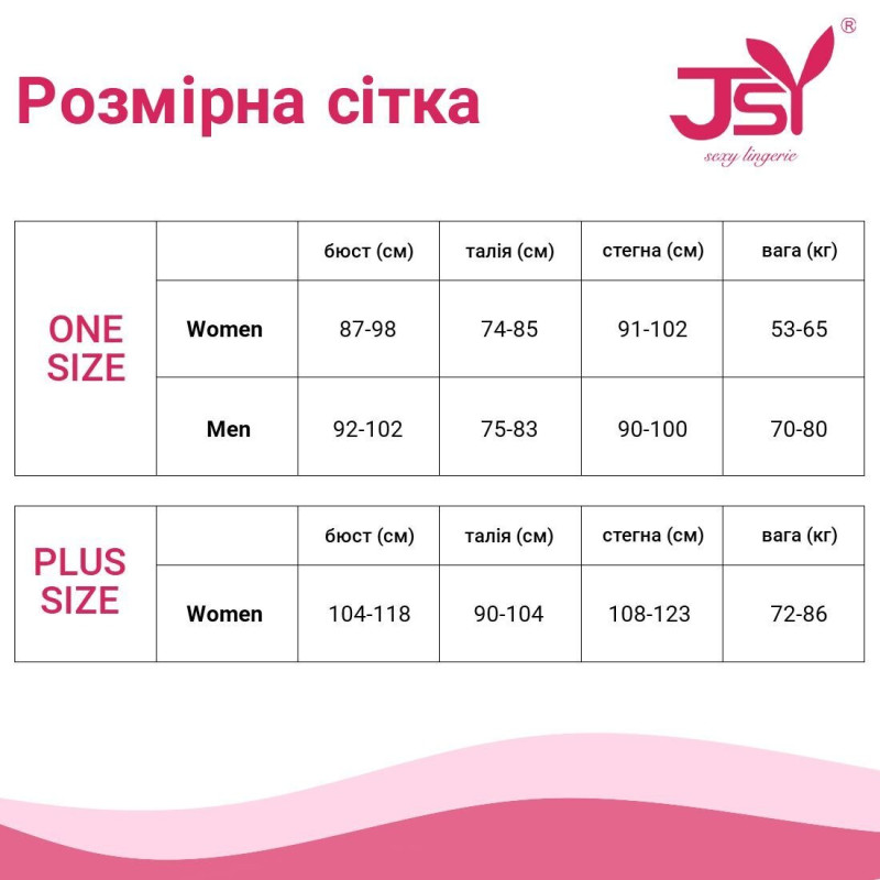 Еротичний комплект JSY «Нескромна Іда»