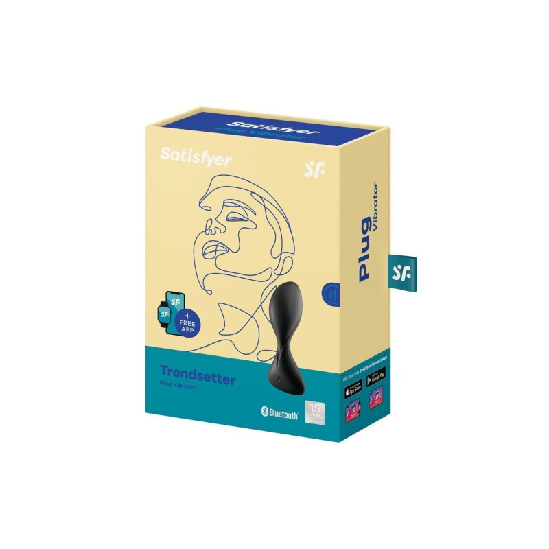 Анальная смарт-пробка с вибрацией Satisfyer Trendsetter