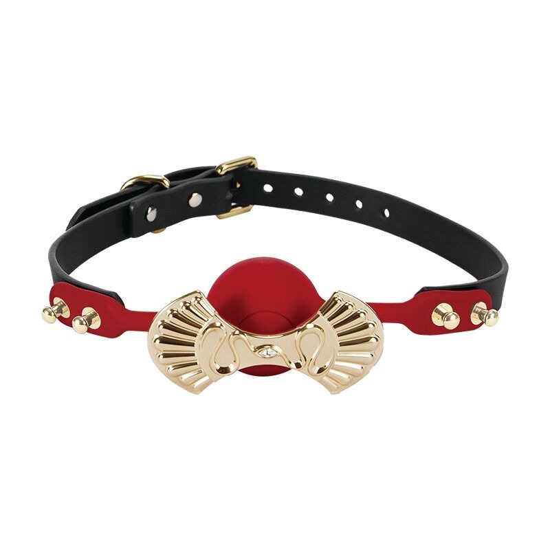 Силиконовый кляп Zalo Silicone Ball Gag с кристаллом Swarovski