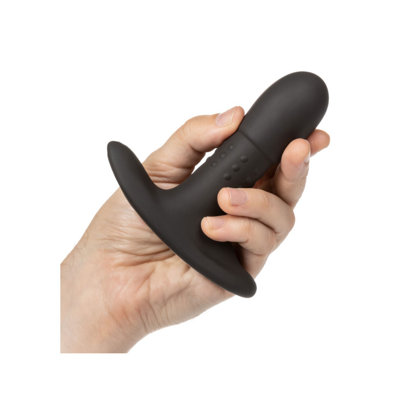 Массажер простаты с пультом ДУ CalExotics Eclipse Wristband Remote Beaded Probe