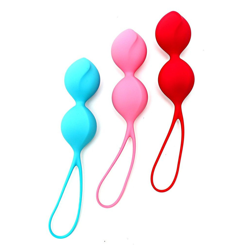 Набір вагінальних кульок Satisfyer Strengthening Balls C02 double