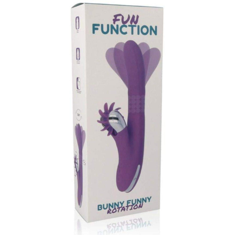 Вібратор з ротацією FUN FUNCTION