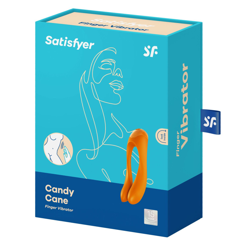 Вібратор на палець Satisfyer Candy Cane