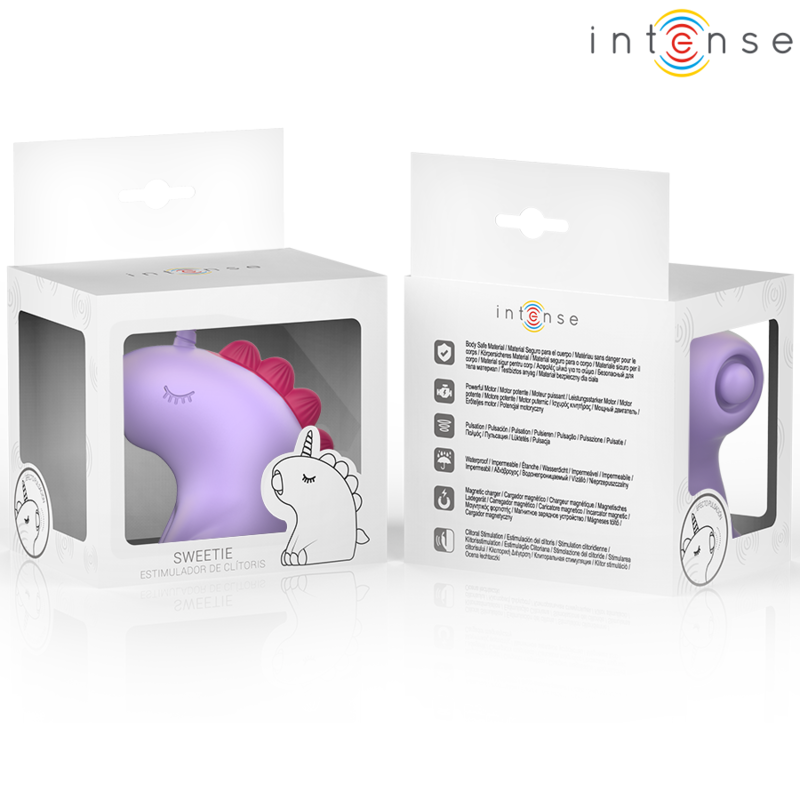 Кліторальний стимулятор з пульсуючими рухами Intense Sweetie