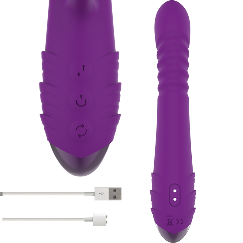 Вибратор кролик с поступающими движениями INTENSE IGGY Purple Вибратор кролик с поступающими движениями INTENSE IGGY Purple