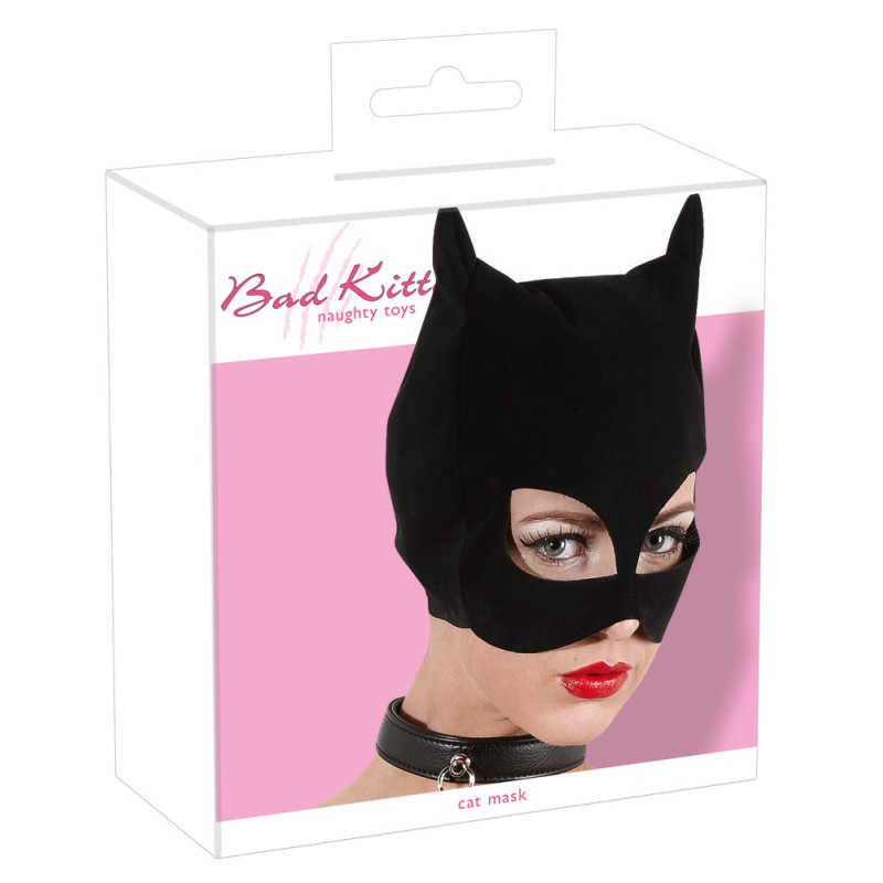 Маска кішки з вушками Bad Kitty Cat