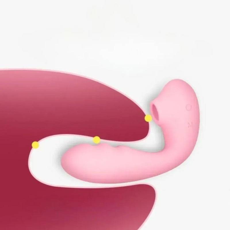 Вакуумный вибратор с двойной стимуляцией BeYourLover Tara X