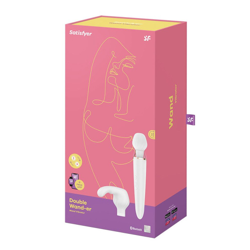 Вібромасажер Satisfyer Double Wand-er