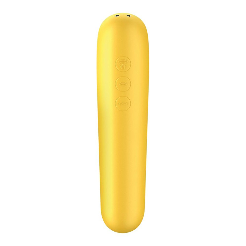 Вакуумный смарт-стимулятор с вибрацией Satisfyer Dual Love