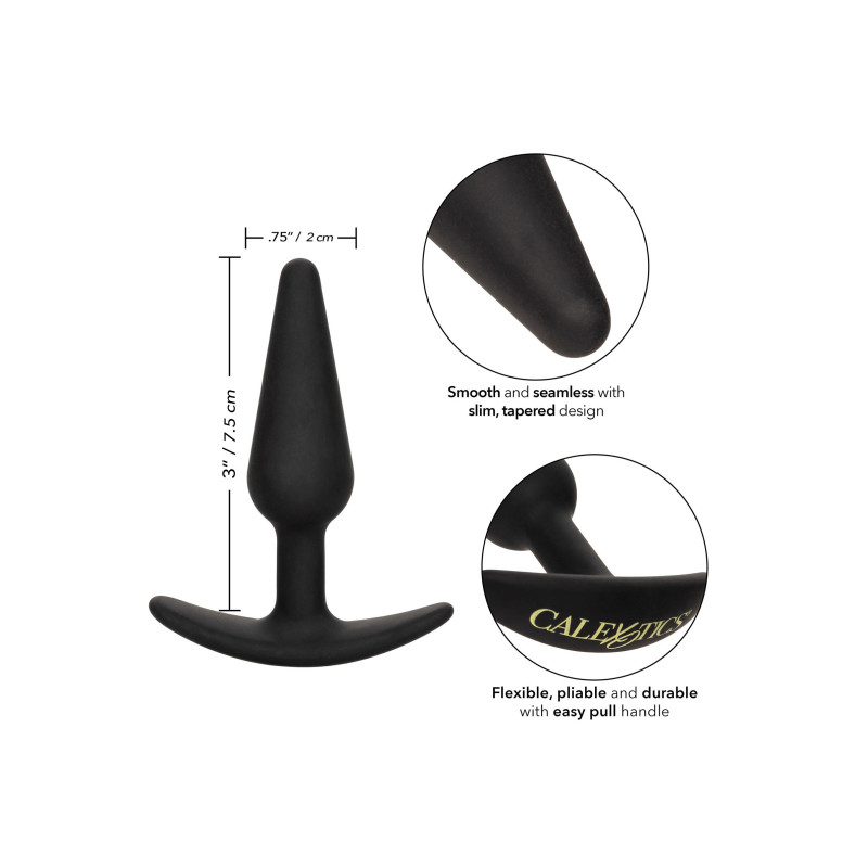 Силиконовая анальная пробка CalExotics Boundless Slim