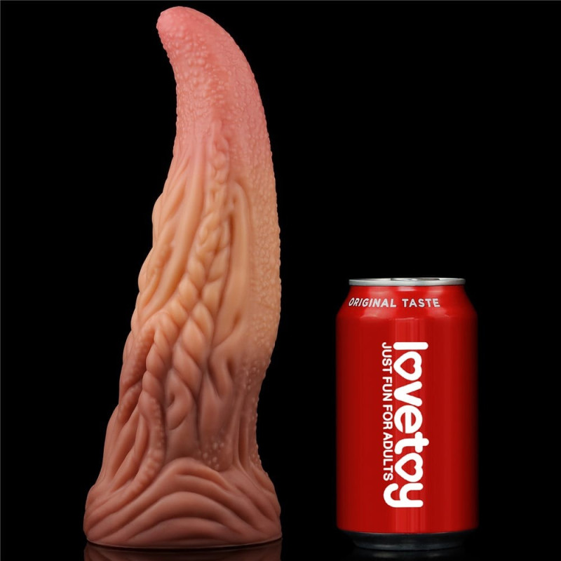 Фаллоимитатор LoveToy Platinum Silicone Tongue 10